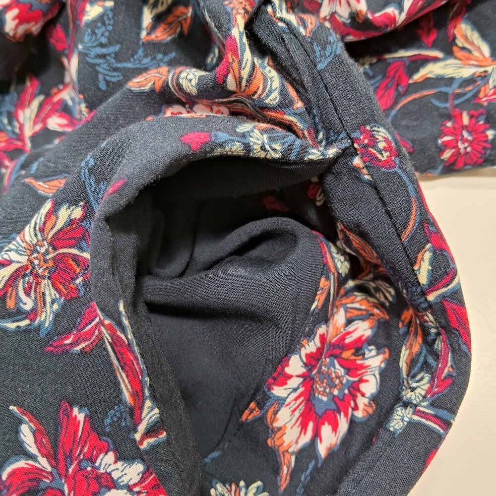 Tommy Hilfiger button-front dress, navy floral print - Picture 9 of 12